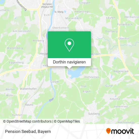 Pension Seebad Karte