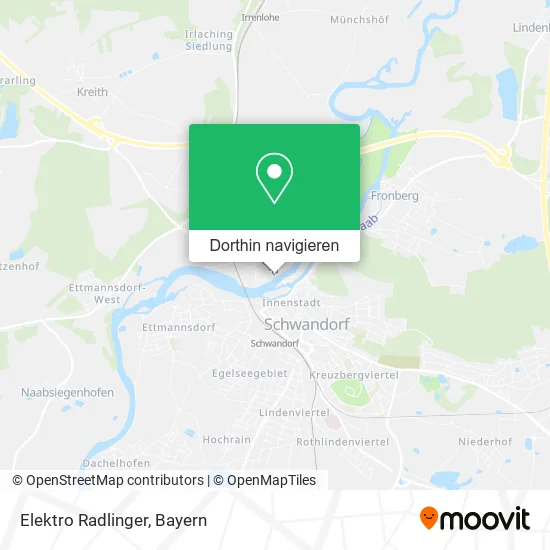 Elektro Radlinger Karte