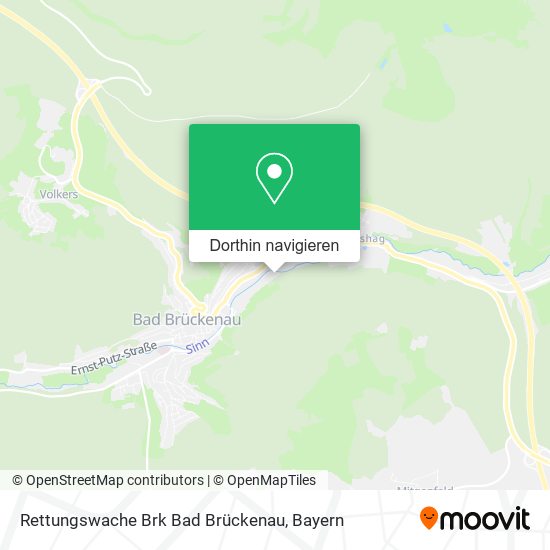 Rettungswache Brk Bad Brückenau Karte