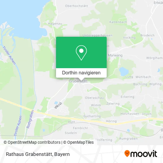 Rathaus Grabenstätt Karte