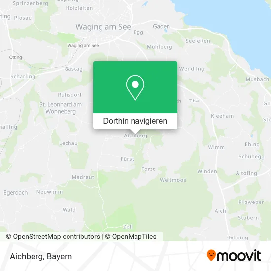 Aichberg Karte