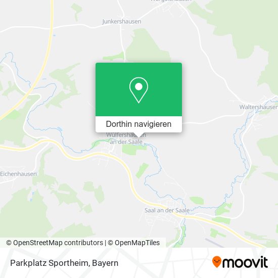 Parkplatz Sportheim Karte