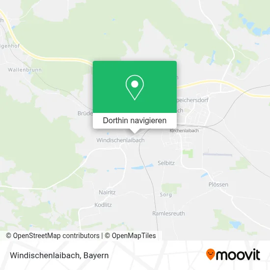 Windischenlaibach Karte
