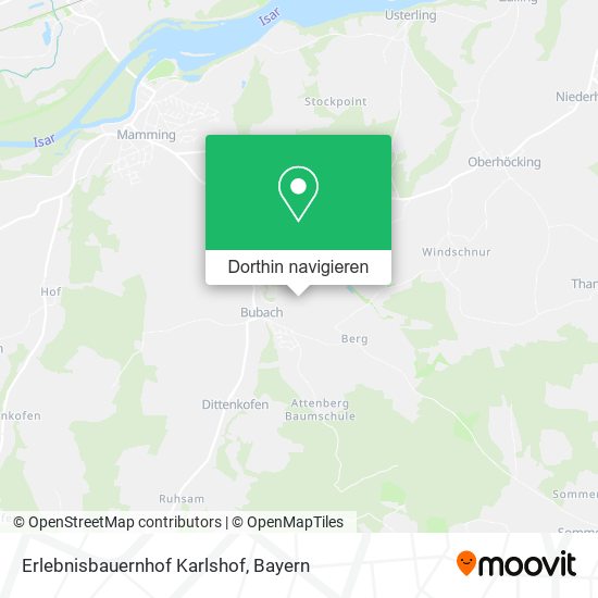 Erlebnisbauernhof Karlshof Karte