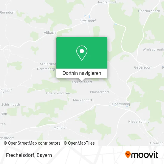 Frechelsdorf Karte