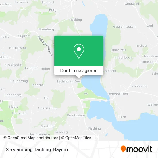 Seecamping Taching Karte