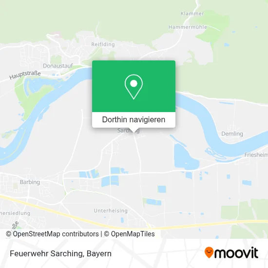 Feuerwehr Sarching Karte