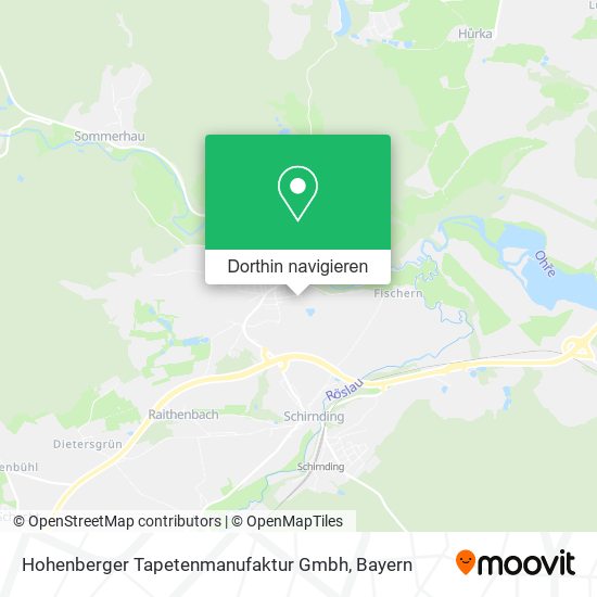 Hohenberger Tapetenmanufaktur Gmbh Karte