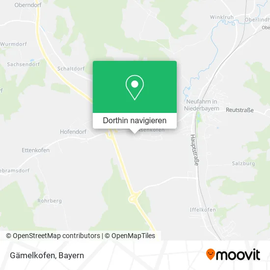 Gämelkofen Karte