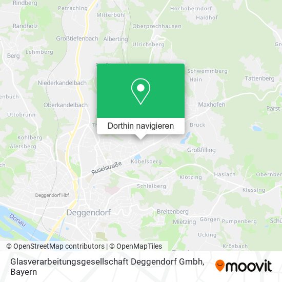 Glasverarbeitungsgesellschaft Deggendorf Gmbh Karte