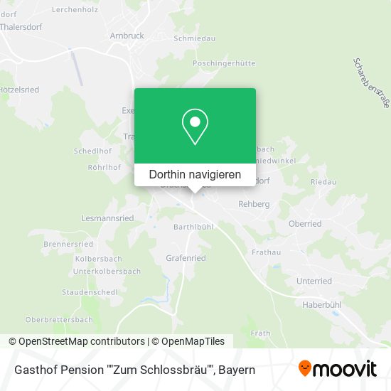 Gasthof Pension ""Zum Schlossbräu"" Karte