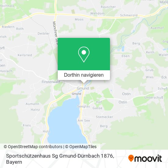 Sportschützenhaus Sg Gmund-Dürnbach 1876 Karte