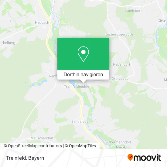 Treinfeld Karte
