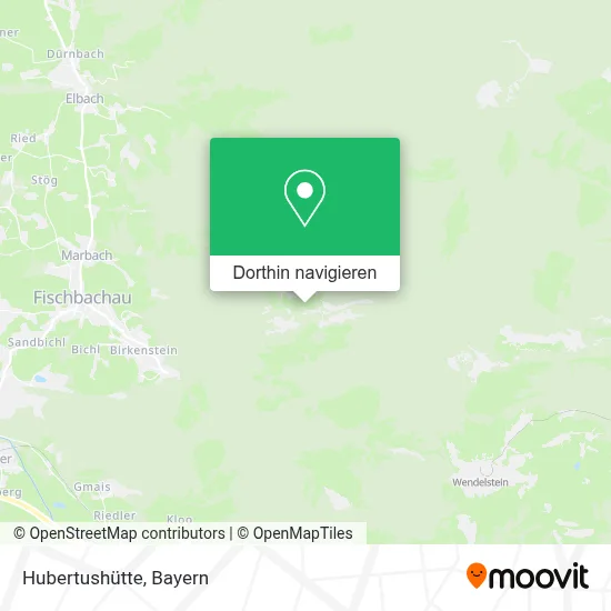 Hubertushütte Karte
