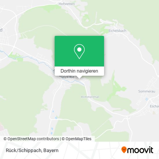 Rück/Schippach Karte