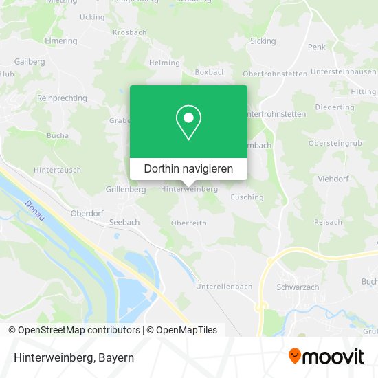 Hinterweinberg Karte