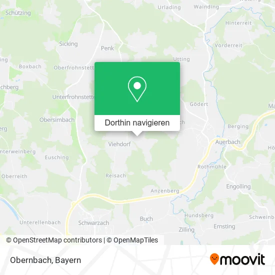 Obernbach Karte