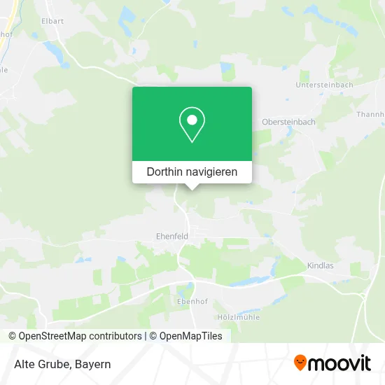 Alte Grube Karte