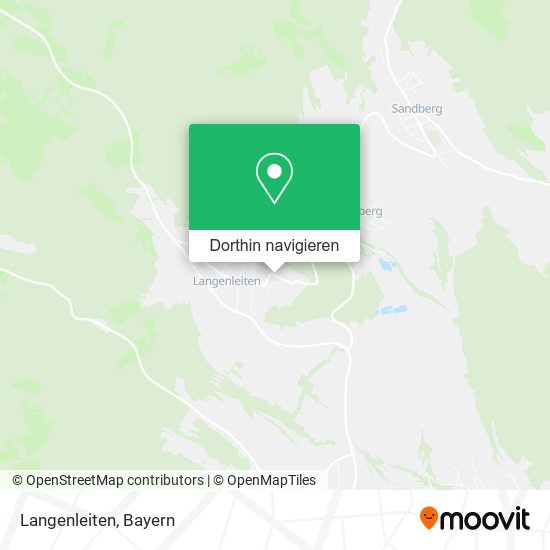 Langenleiten Karte