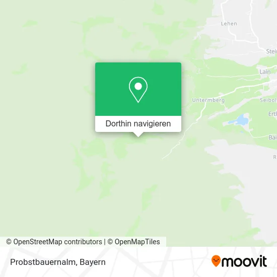 Probstbauernalm Karte