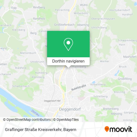 Graflinger Straße Kreisverkehr Karte