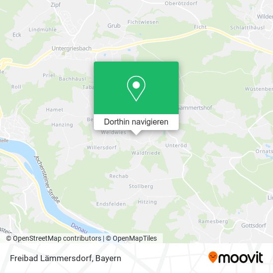 Freibad Lämmersdorf Karte