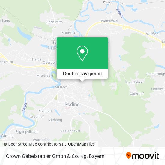 Crown Gabelstapler Gmbh & Co. Kg Karte