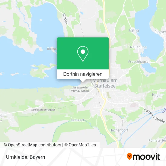 Umkleide Karte