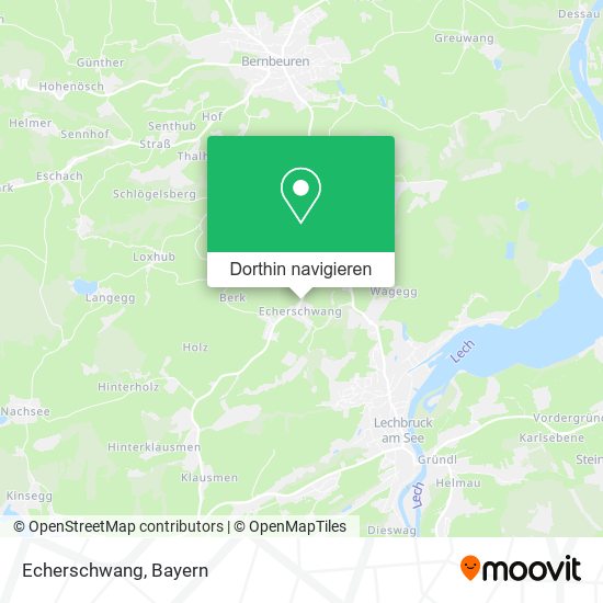 Echerschwang Karte