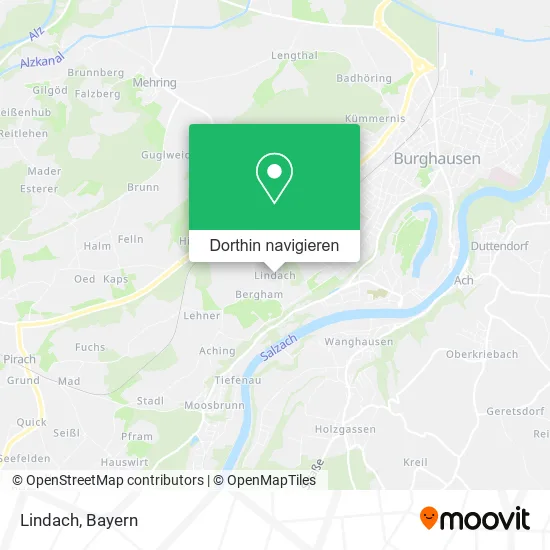 Lindach Karte