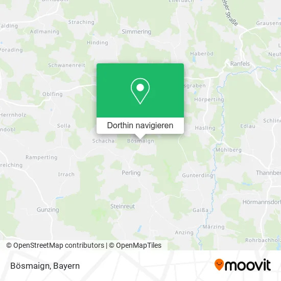 Bösmaign Karte