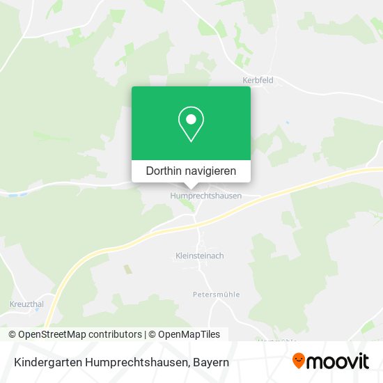 Kindergarten Humprechtshausen Karte