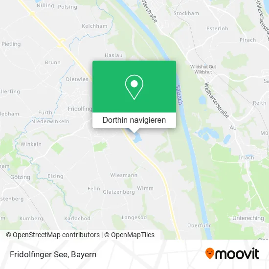 Fridolfinger See Karte