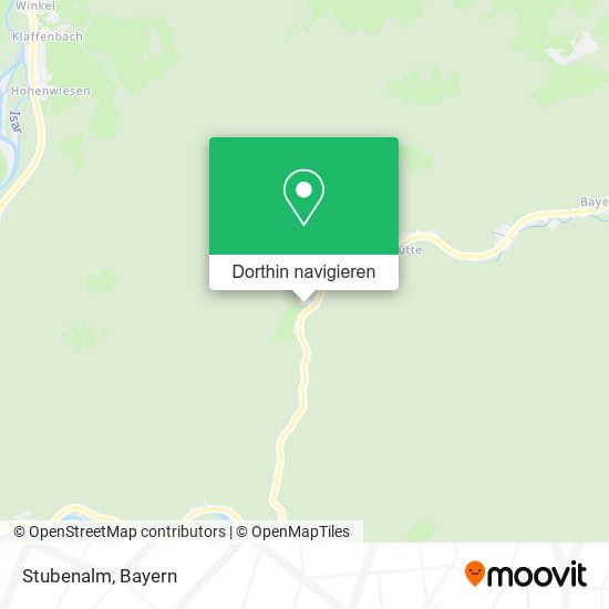 Stubenalm Karte