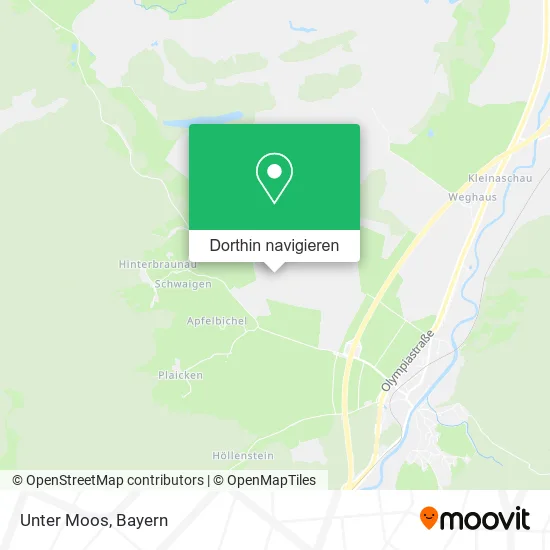 Unter Moos Karte