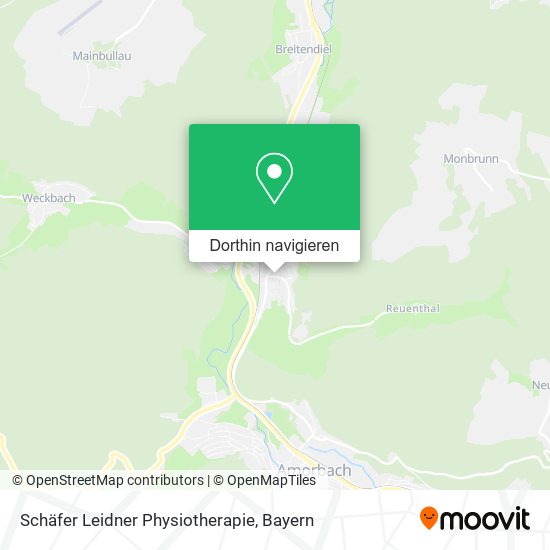 Schäfer Leidner Physiotherapie Karte