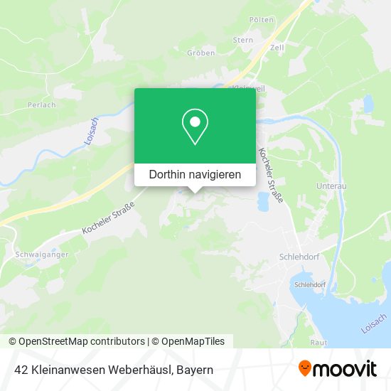 42 Kleinanwesen Weberhäusl Karte