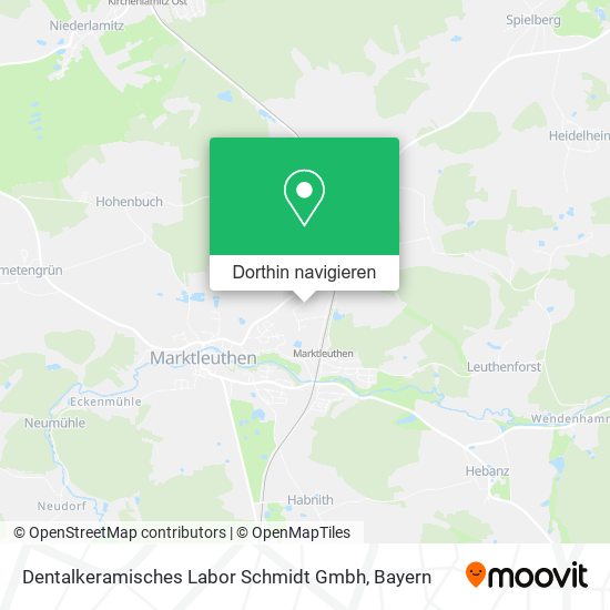 Dentalkeramisches Labor Schmidt Gmbh Karte