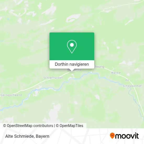 Alte Schmiede Karte