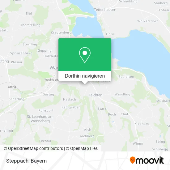 Steppach Karte