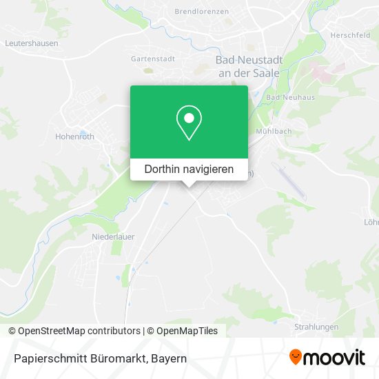 Papierschmitt Büromarkt Karte