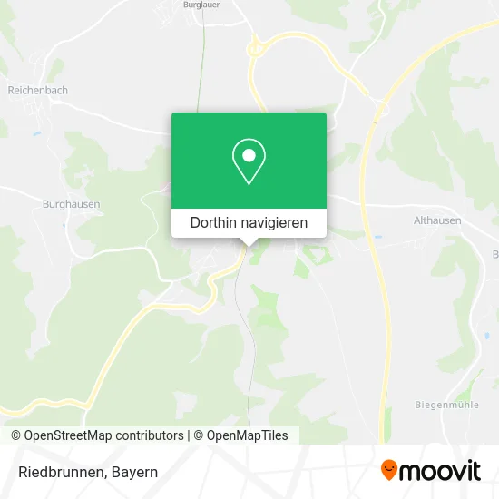 Riedbrunnen Karte