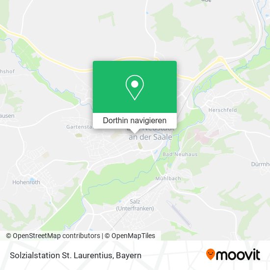 Solzialstation St. Laurentius Karte