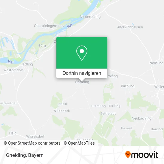 Gneiding Karte