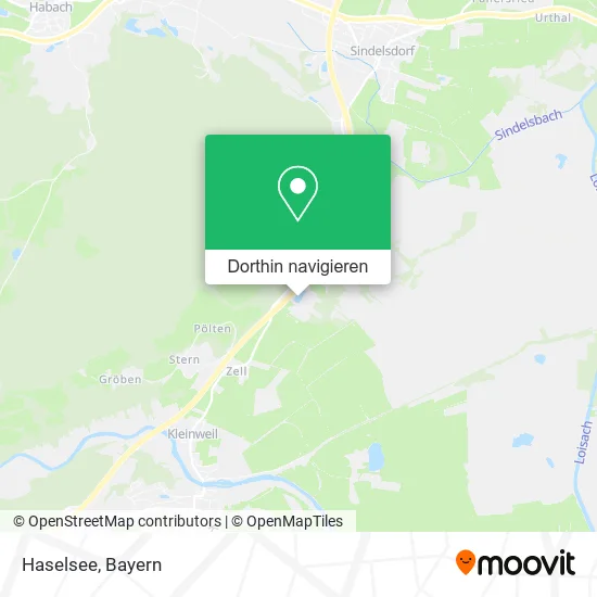 Haselsee Karte