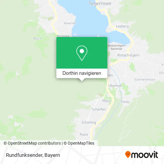 Rundfunksender Karte