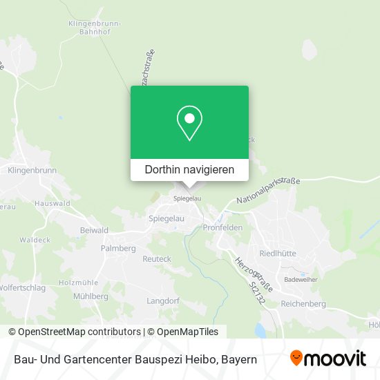Bau- Und Gartencenter Bauspezi Heibo Karte