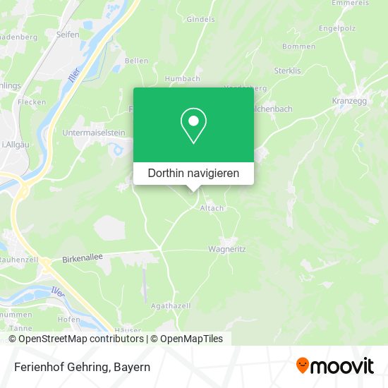 Ferienhof Gehring Karte