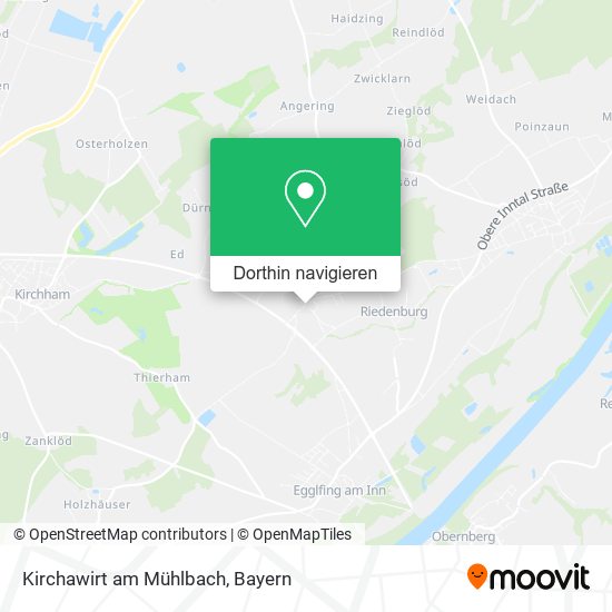 Kirchawirt am Mühlbach Karte