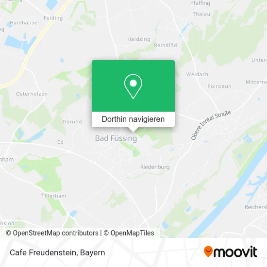 Cafe Freudenstein Karte